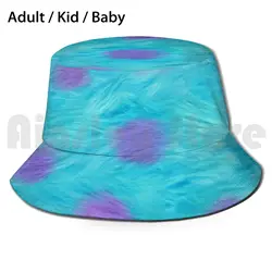 Monsters Inc Sun Hat Foldable UV Protection James P Sullivan Sulley Monsters Inc Kids Cute Kids Kid Sulley Monsters Inc