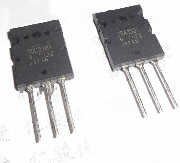 4pcs 2 paires (2PCS 2SA1302 + 2PCS 2SC3281 ) TO-3P A1302 C3281 TO3P Nouveau original