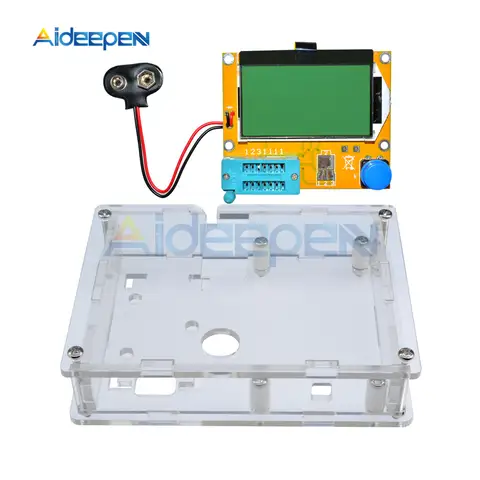 Acrylic Case for Transistor Tester Aideepen