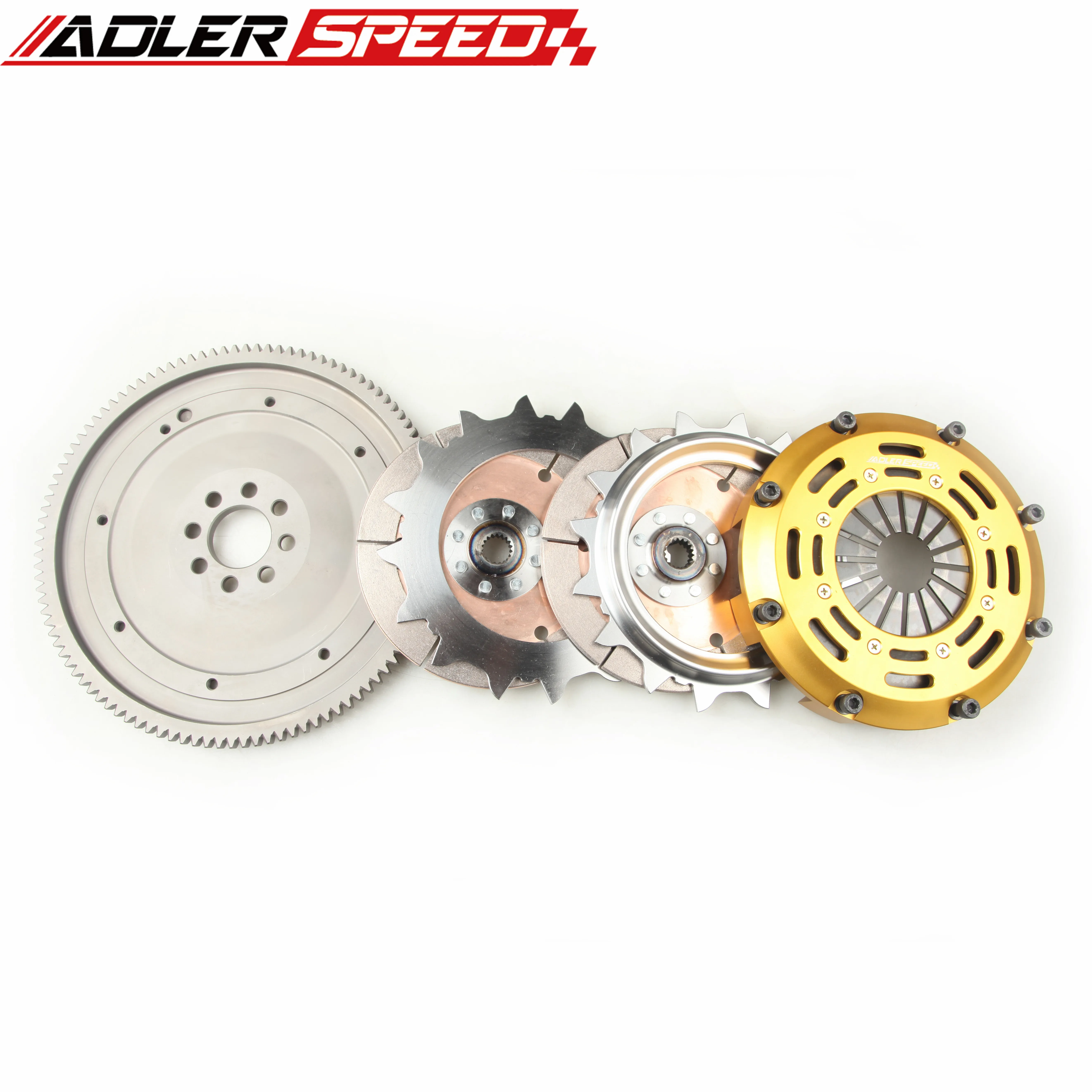 

ADLERSPEED Clutch Twin Disc Kit For 1995 - 1998 Nissan 200SX SE; SE-R (2.0L DOHC 4cyl SR20DE)