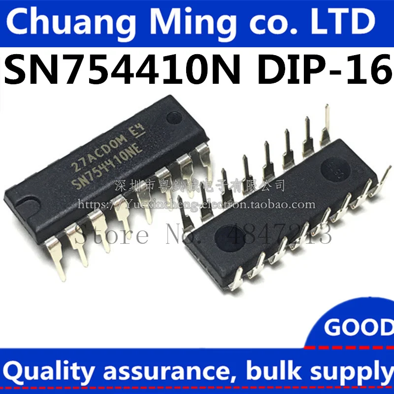 

Free Shipping 50pcs/lots SN754410NE DIP-16 SN754410 DIP 754410NE DIP16 SN754410N