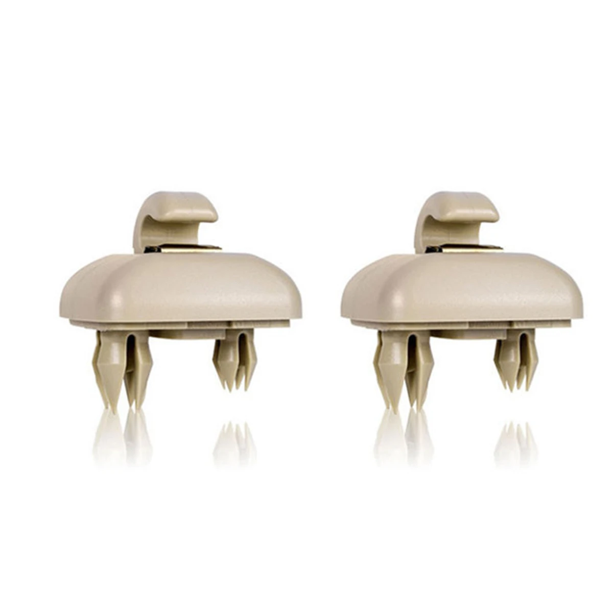 Innenseiten-Sonnenblende mit Haken und Clip-Druckknopf 8E 0857562 Ein 8U 0857562 für Audi A1 A3 A4 A5 Q3 Q5 A7 S4 S5 Grau Schwarz Beige – Detail 7