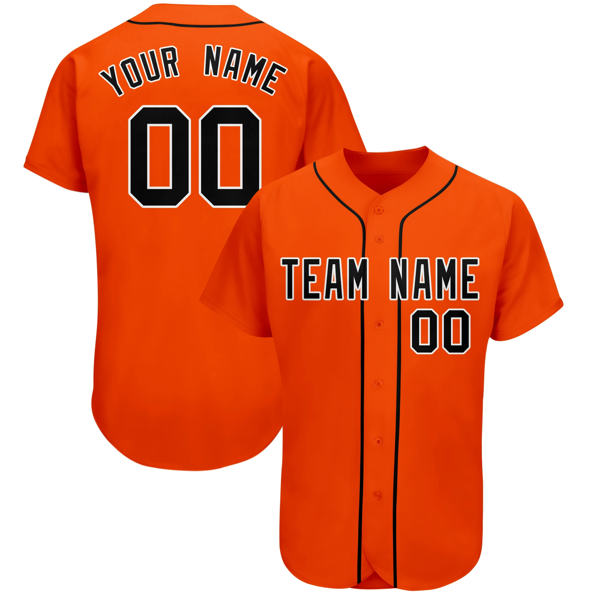 Custom Baseball Jersey for Adults,Kids Printed Team Name&Number Comfortable Breathable Quick Dry Sportswear Outdoors/Indoors