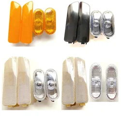 Front Side Marker Lights Turn Signal Lamp Indicators For Volkswagen VW Golf 4 Jetta MK4 1999-2005 Blinker Lens