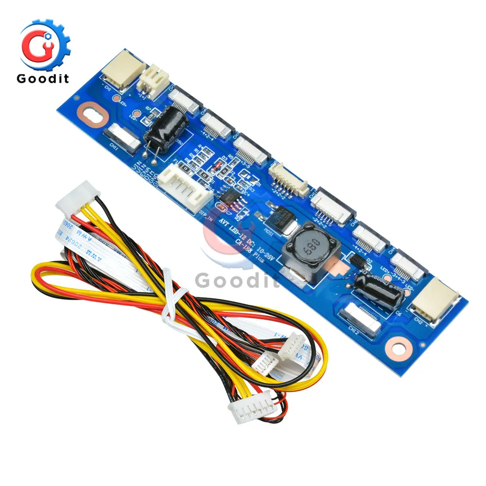 Led Backlight Inverter Multifunction Inverter Backlight LED Constant Current Board Driver Board 12 Connecters LED Strip Tester