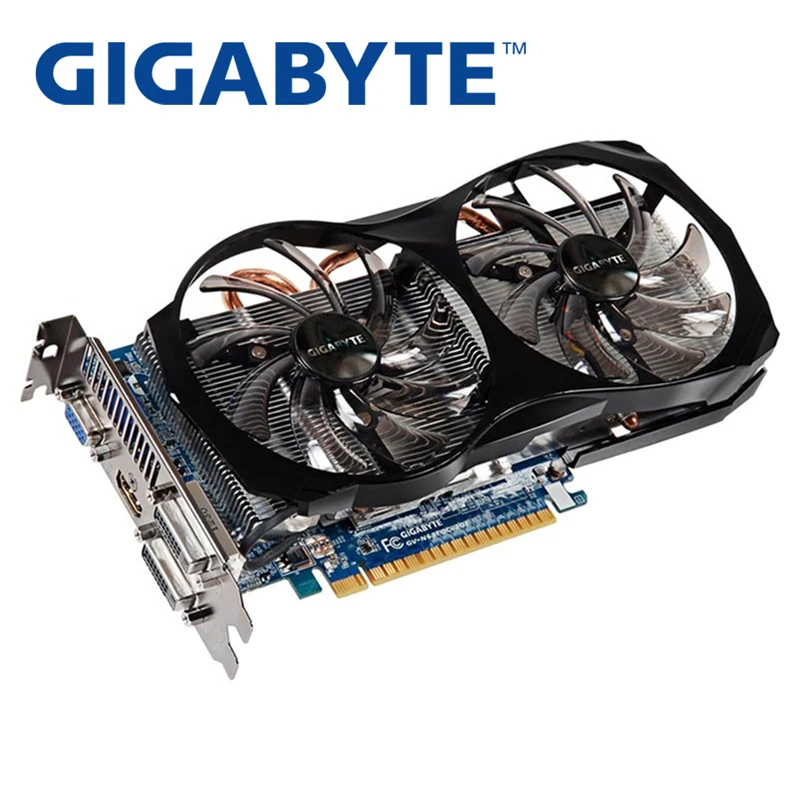 

GIGABYTE Video Card Geforce GTX 660 2GB 192Bit GDDR5 Graphics Cards GPU Map Memory Original For NVIDIA GTX660 2GB PCI-E Cards