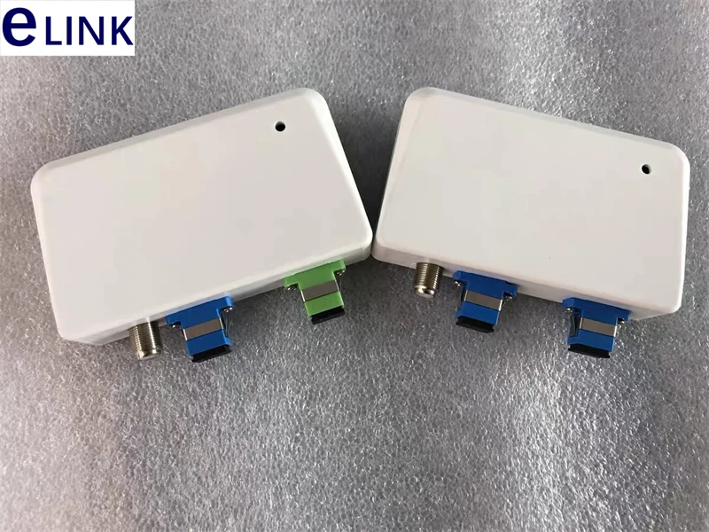 WDM FTTH passive optical receiver 5pcs broadband network integrated transmission digital TV new model free shipping FTTHELINK