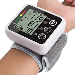 ZOSS latest models Voice broadcast Automatic Wrist Digital Blood Pressure Monitor Tonometer Meter for Measuring and Pulse rate