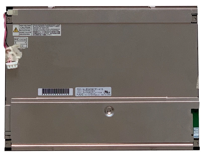 Original 12.1-inch INDUSTRIAL LCD NL8060BC31-41E NL8060BC31-41D NL8060BC31-41