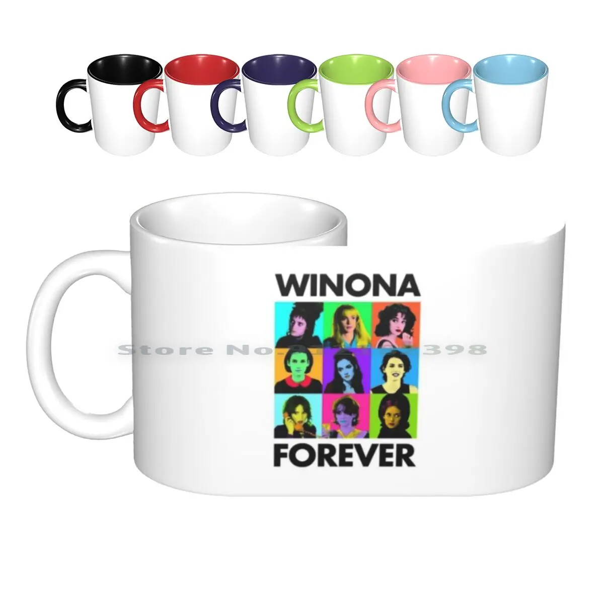 Winona Forever-Everyone 3 Winona Ryder Ceramic Mugs Coffee Cups Milk Tea Mug Winona Ryder Winona Ryder Winona Forever Wino