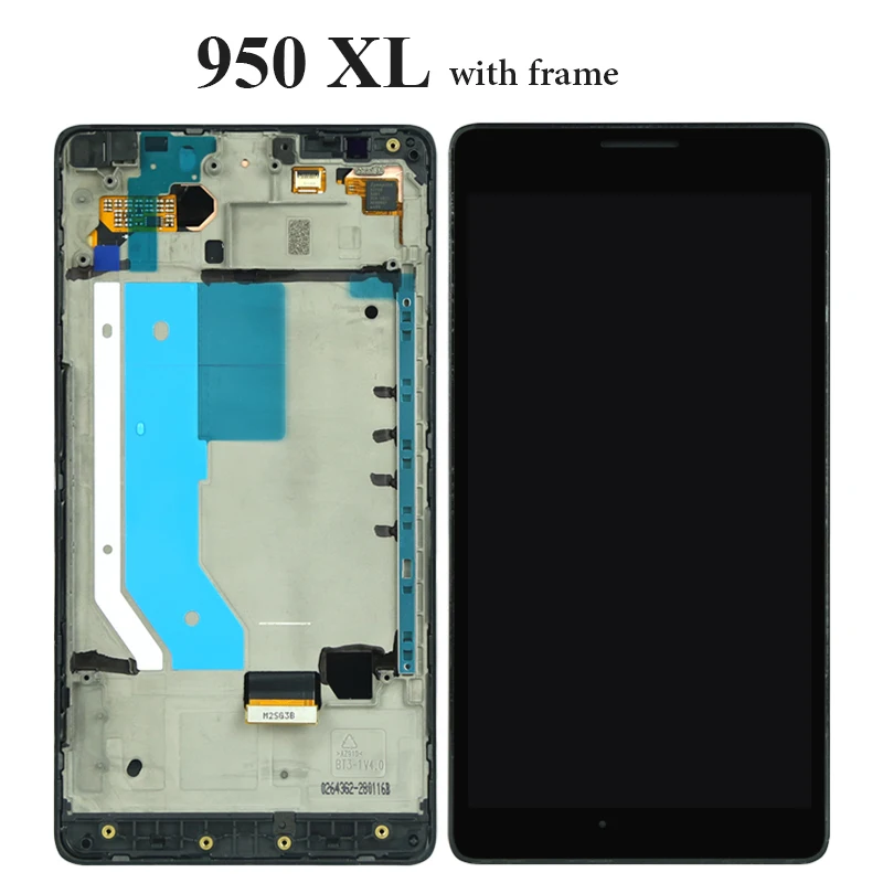 For Microsoft Nokia Lumia 950 LCD Display With Touch Screen Assembly With Frame Replacement For Lumia 950 XL LCD Screen