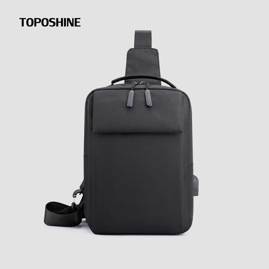 Men Shoulder Small Bags Nylon Chest Packs Bag Messenger Outdoor Sport Shoulder Chest Bag Daily Travel Canvas Messenger Bag Bolsa