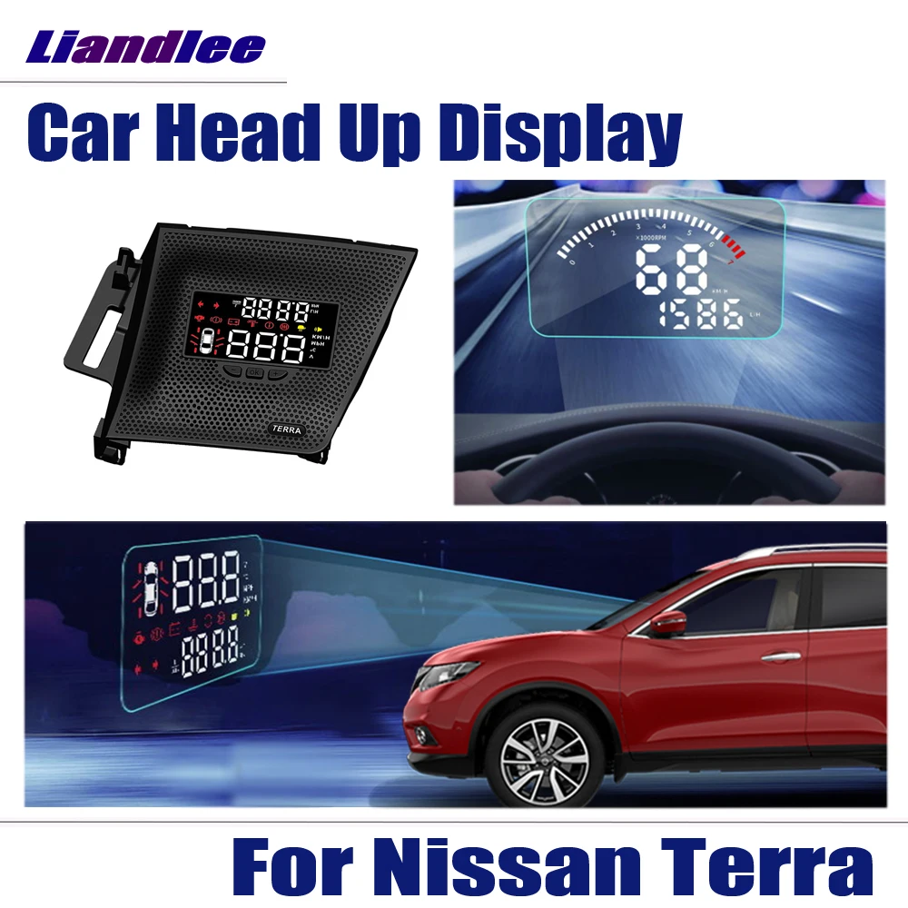 

For Nissan Terra/X-Terra/Xterra (D23) 2019-2023 Car HUD Head Up Display Auto Electronic Accessories Windshield Projector System