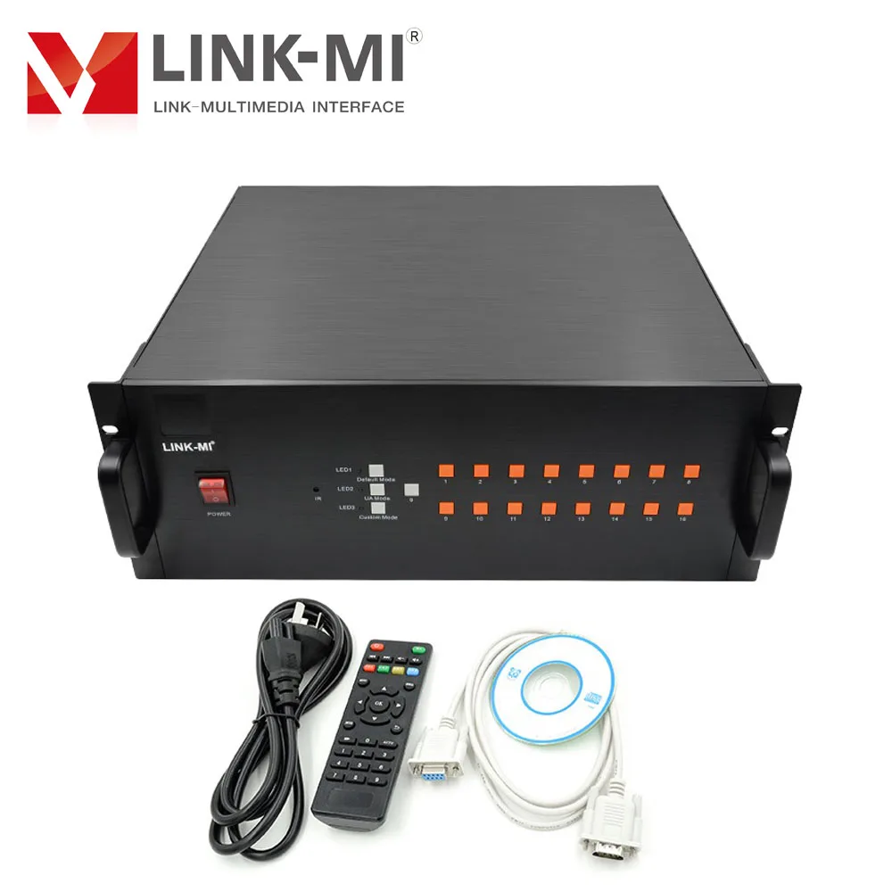 LINK-MI 6X1 HD Multiplexer 6 HDMI 6 VGA CVBS อินพุต HDMI Multiviewer 18X1 PIP ๆตำแหน่งใดๆขนาด