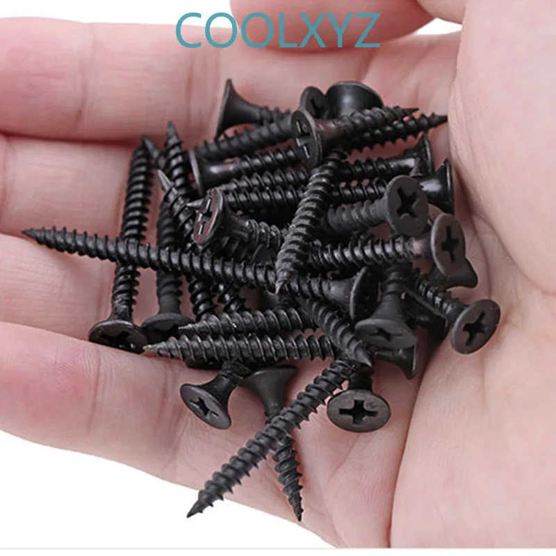 

Reinforced KA Phillips Countersunk Head Self Tapping Screw Galvanized Cross Flat Head Wood Screw Drywall Nail M3.5 15pcs