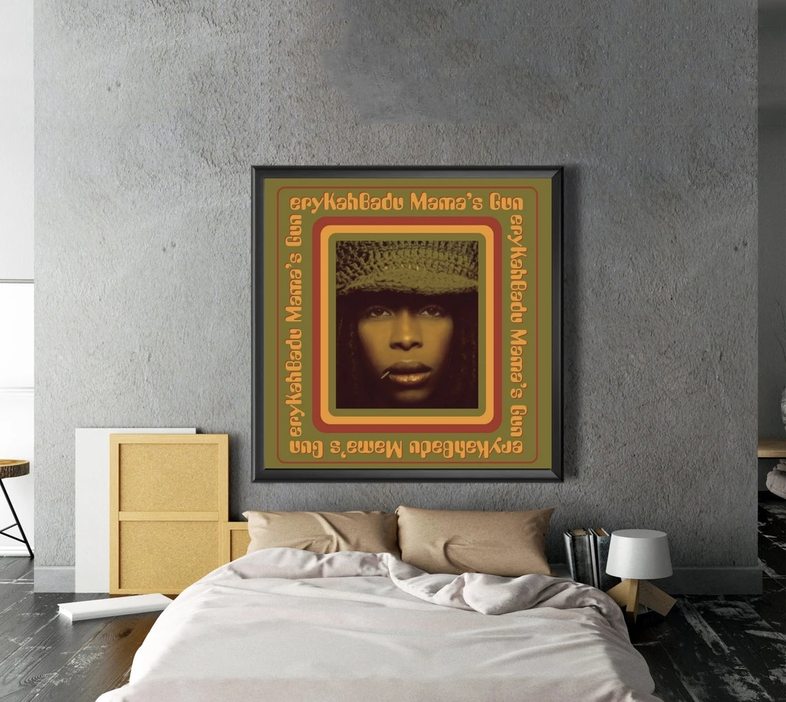 Erykah Badu Mama's Music Album Poster Home Wall Painting Decoration (No Frame)