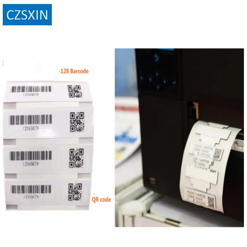 

Czstar 1000pcs Printable soft Flexible UHF RFID Anti Metal Tag On-metal Label Sticker iso18000-6c long range programmable tag