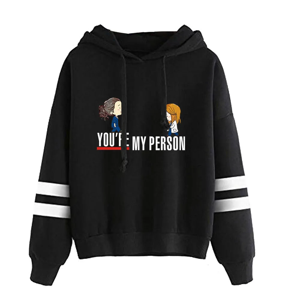 You are my person Print Hoodie Greys anatomy Pullover Hoodies Sweatshirt Greys anatomy gifts Merch Jackets Streetwear Coats