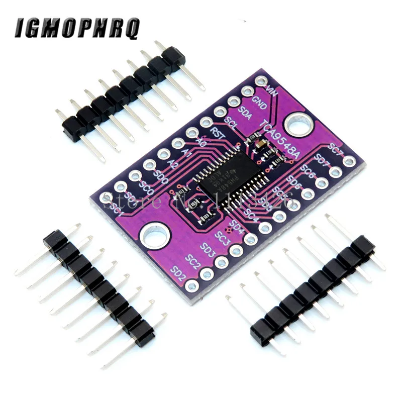 10PCS/LOT 9548 TCA9548A 1-to-8 I2C 8 -way multi-channel expansion board IIC module development board