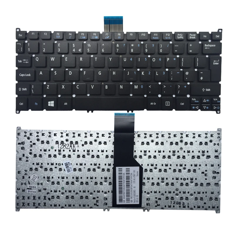 NEW UK Laptop Keyboard For Acer Aspire S3 S3-331 S3-391 S3-951 S3-371 S5 S5-391 S5-951 Travelmate B1 B113 B113-E B113-M