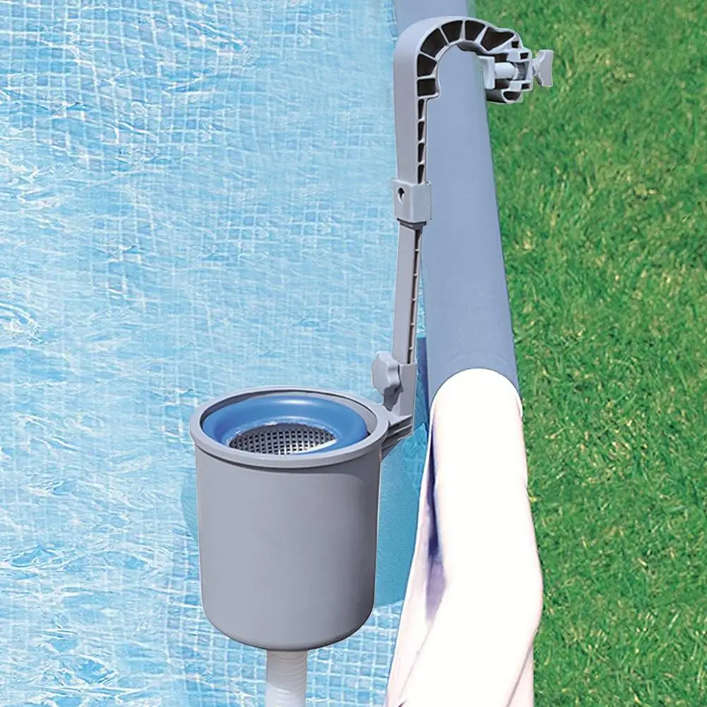 

Durable Wall-mounted Swimming Pool Cleaner Pond Cleaner Hot Spring Surface Skimmer Automatic Skimmer Pool Daily Care