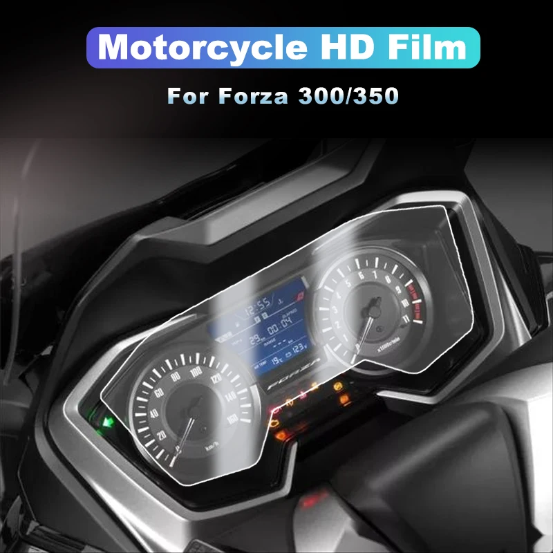 Stiker Pelindung Instrumen Film Pelindung Goresan Sn Dashboard Sepeda Motor untuk Honda Forza 300 250 2021 2022