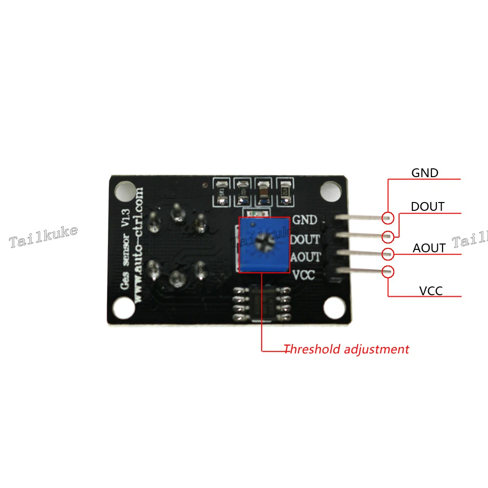 Módulo de detección de ozono MQ131, Sensor de ozono de alta y baja concentración, alta precisión