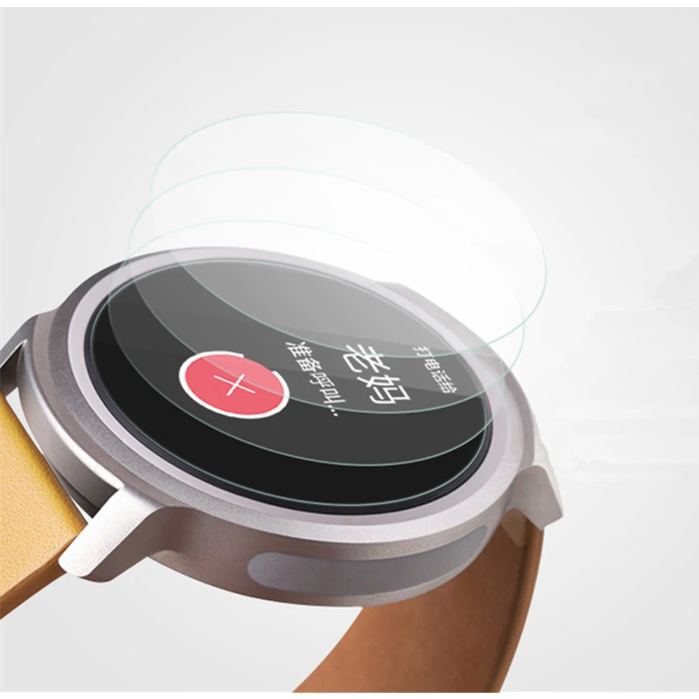 5 قطعة غطاء كامل الزجاج المقسى ل Fossil Sloan HR واقي للشاشة الزجاج ل Fossil Sloan HR Gen 4 واقية اكسسوارات