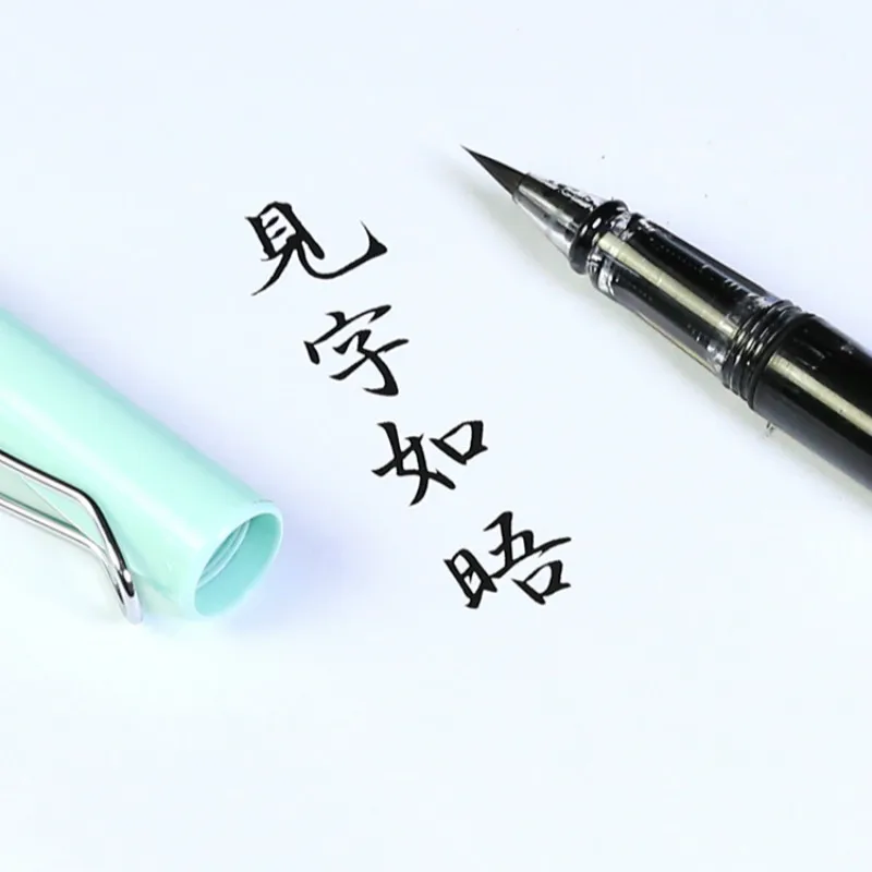 

Pen-style Soft Brush Small Regular Script Brush Ink Absorbing Chinese Calligraphy Writing and Painting Brushes Copy Scriptures