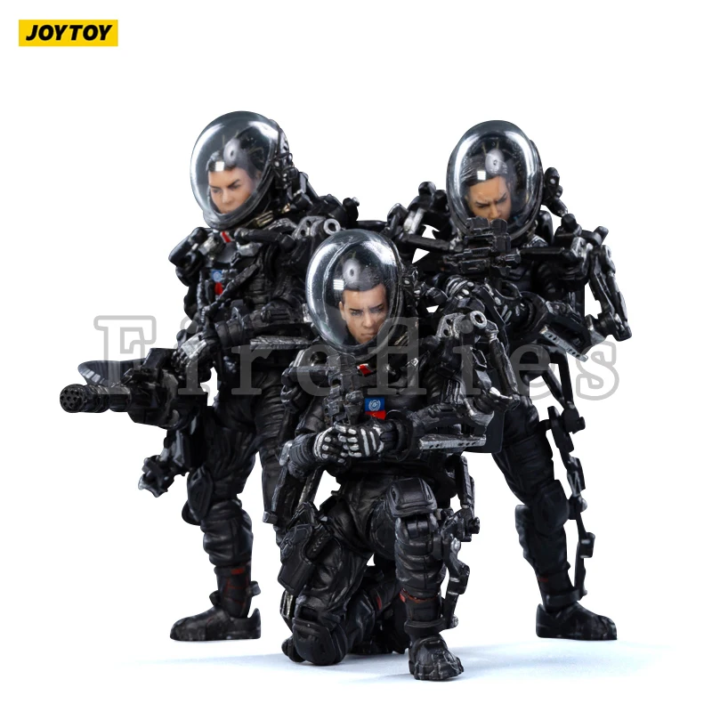 1/18 Joytoy 3.75Inch Actiefiguur (3 Stks/set) Het Zwervende Earth China Reddingsteam Anime Collectie Model Speelgoed