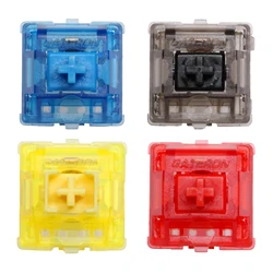 Gateron INK V2 Switch 5pin RGB Tactile Linear Clicky 60g 70g mx stem switch for mechanical keyboard 50m Blue Red Yellow Black