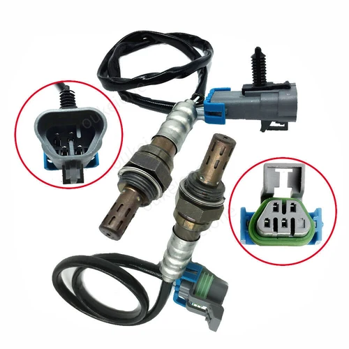 Imagen 2 del producto Para Chevrolet Colorado pionero GMC Canyon Envoy Isuzu Buick Rainier Hummer Sensor de oxígeno delantero trasero climatizada 234-4331, 234-4294