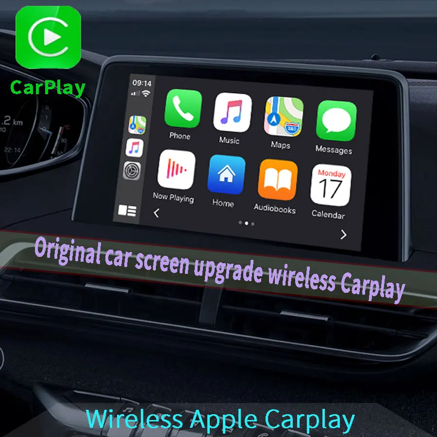 

Адаптер Apple Carplay Sem Fio Mirrorlink/Ios 14 Android автоматическое зеркальное отображение 3 в 1 интеграция OEM для системы Peugeot Citroen NAC