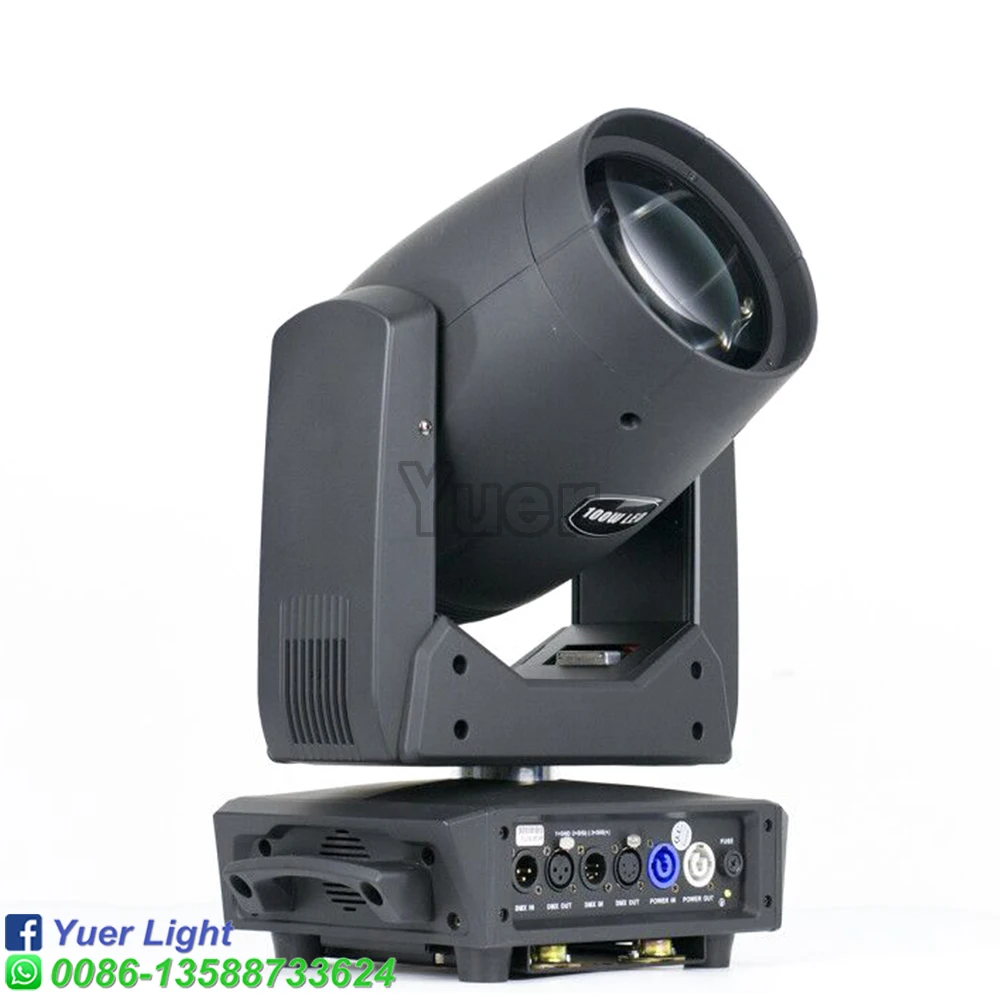 LED 100W Beam Spot LED Light DMX512 Moving Head Light Professional DJ Bar Party Show Stage Effect Night Light LED Stage Machine