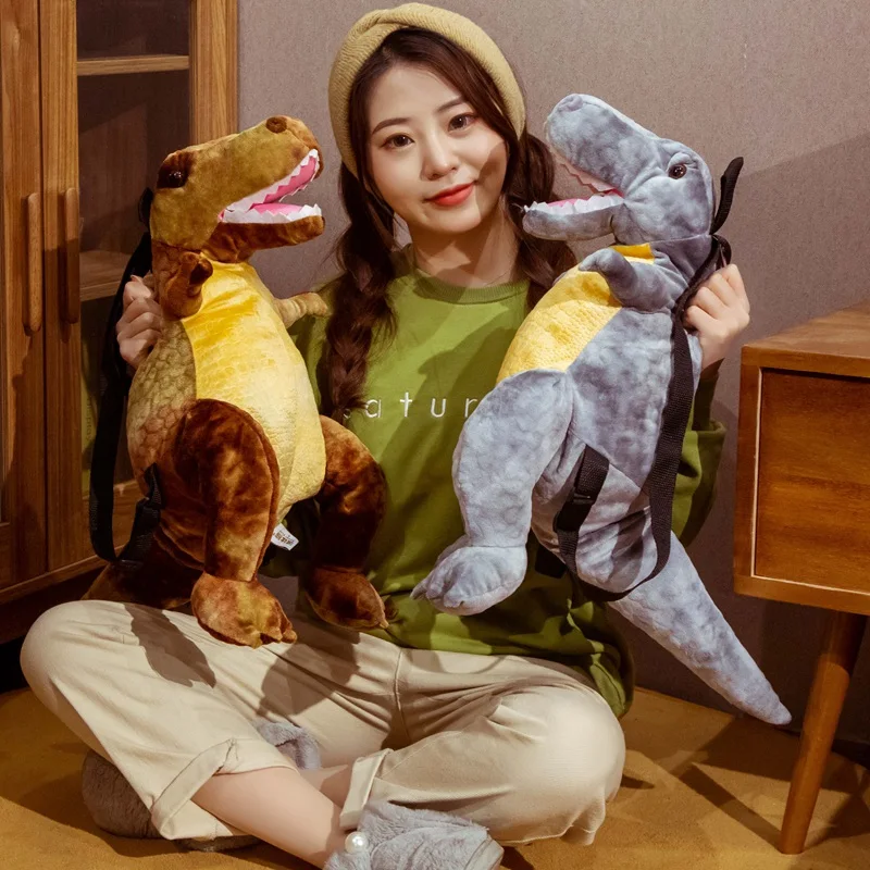

50CM Children Backpacks Kids Bag 3D Dinosaur Baby Bag For Boys Girls Cute Animal Prints Travel Bags Toys Gifts