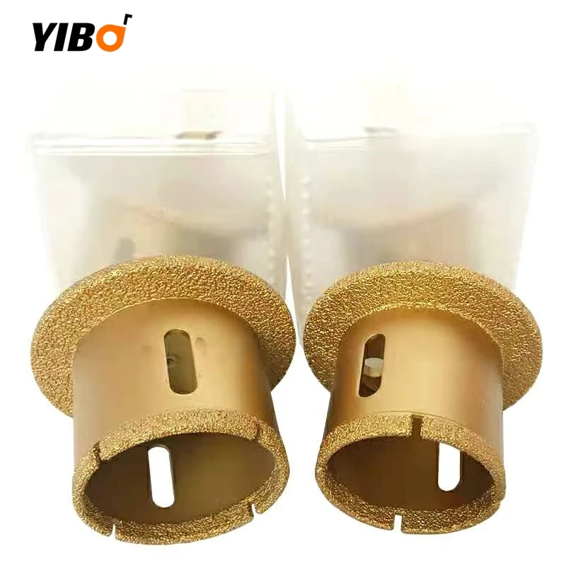 40-60 45-60 45-65 50-70 Brazing Berlian Lubang Melihat Bor Inti Bit untuk Ubin Marmer Porselen Ubin Wastafel Lubang Melihat Bor