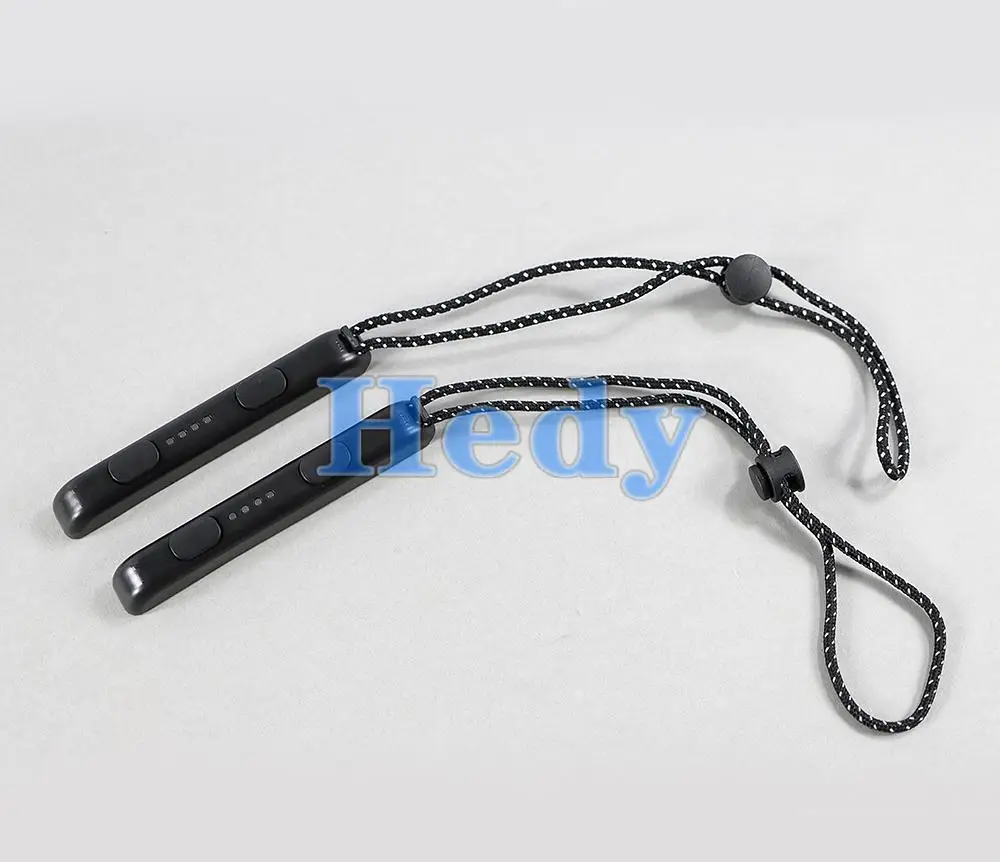 20 conjuntos preto para nintend switch joy con gamepad controlador esquerda direita corda pulseira de pulso para interruptor oled cordão portátil