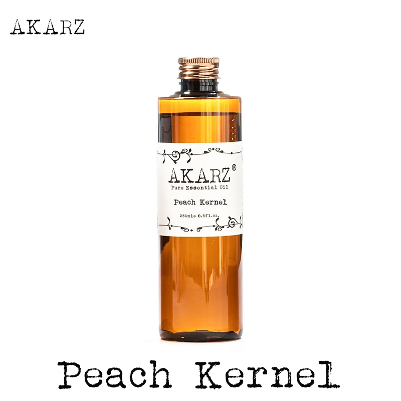 

Peach Kernel essential oil AKARZ body face skin care spa message fragrance lamp Aromatherapy Peach Kernel oil