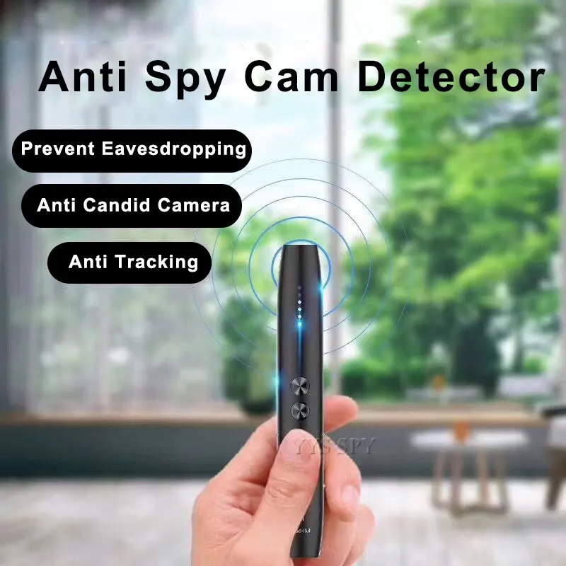 Draagbare Anti Candid Verborgen Camera Detector Pen Wifi Rf-signaal Afluisteren Pinhole Audio Draadloze Bug Gsm Gps Apparaat Finder