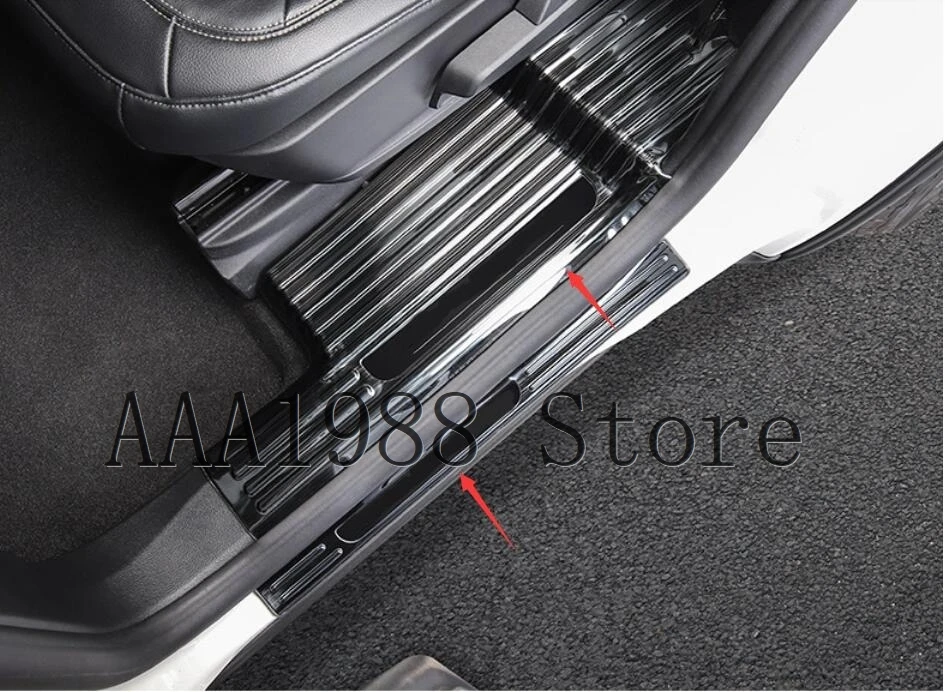 2020 2021 2022 For Ford Explorer U625  Stainless Door Sill Scuff Plate Pedal Entry Guard Protector Stickers Trim Car Styling