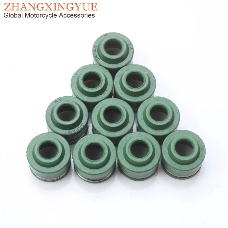 VALVE STEM SEALS for Hond VT125C PCX 125 WW125 WW150 PCX 150 CG110 CGX125 GLH125 XR150 CBR125 CRF110 CRF450R 12209-GB4-682