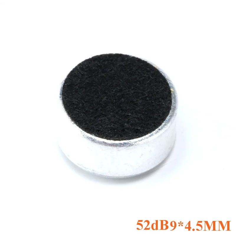 100Pcs ไมโครโฟน6*5มม.9*7 4.5*2.2 6*2.2มม.คอนเดนเซอร์ Electret ไมโครโฟน6X5 9X7มม.4.5X2.2มม.6X2.2มม.MP3อุปกรณ์เสริม