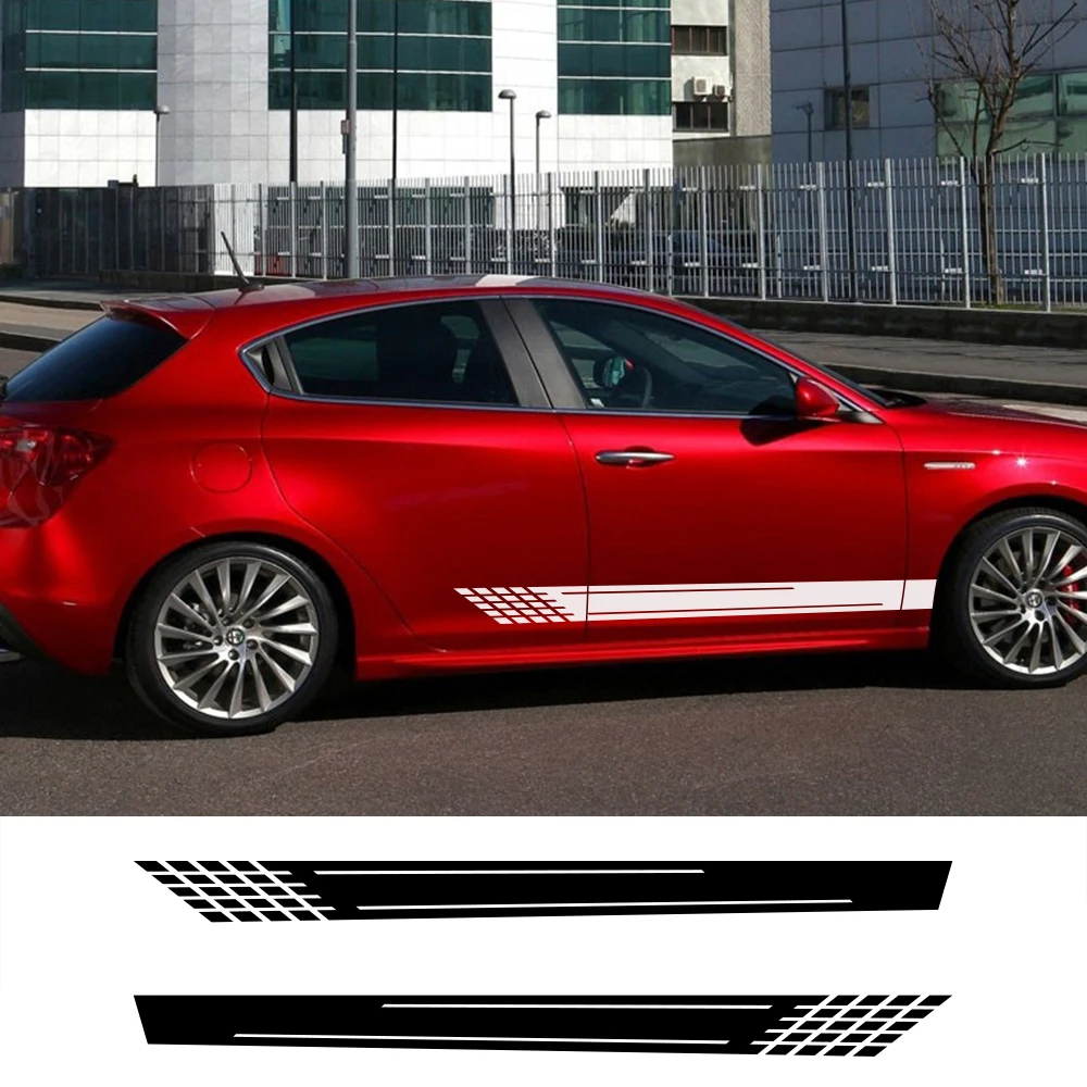 ملصقات جانبية للسيارة لسيارات فولكس فاجن أودي فورد BMW تويوتا بيجو مرسيدس رينو أوبل شيفروليه هوندا سيتروين اكسسوارات السيارات