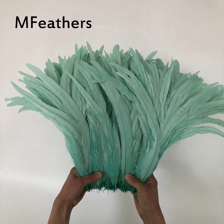 Free Shipping 20PC-500PCS 16~18 Inch 40~45 CM Rooster Chicken Feathers Plume for DIY Clothing Crafts Making Carnival Decoration