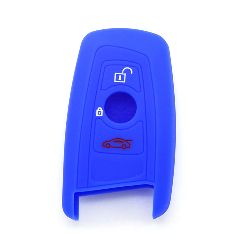 OEM accept Silicone car key case 3 buttons case remote control cars accessories silicone key case for car injection mould