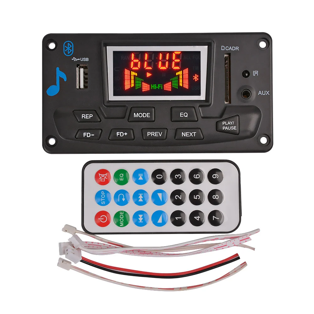 AIYIMA Bluetooth-Tương Thích Đa Chức Năng MP3 Lossless APE Bộ Giải Mã Ban Ứng Dụng EQ FM Phổ Hiển Thị Cho Bộ Khuếch Đại Gia Đình