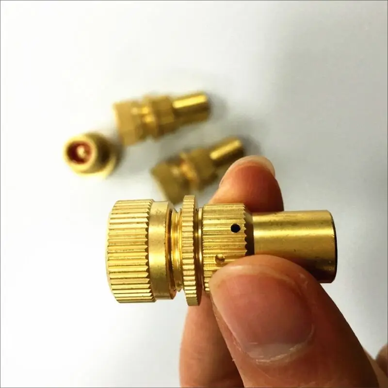 4X Tyre Deflators Brass Air Deflator 0-90 PSI Tire Valve Core Tool Automatic 4WD