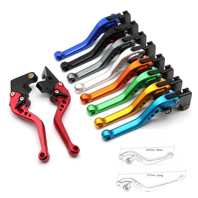 

Short/Long Brake Clutch Levers For DUCATI 848/EVO， S4RS， 749/999/1098/1198/S/R， STREETFIGHTER 848/S Motorcycle Accessories