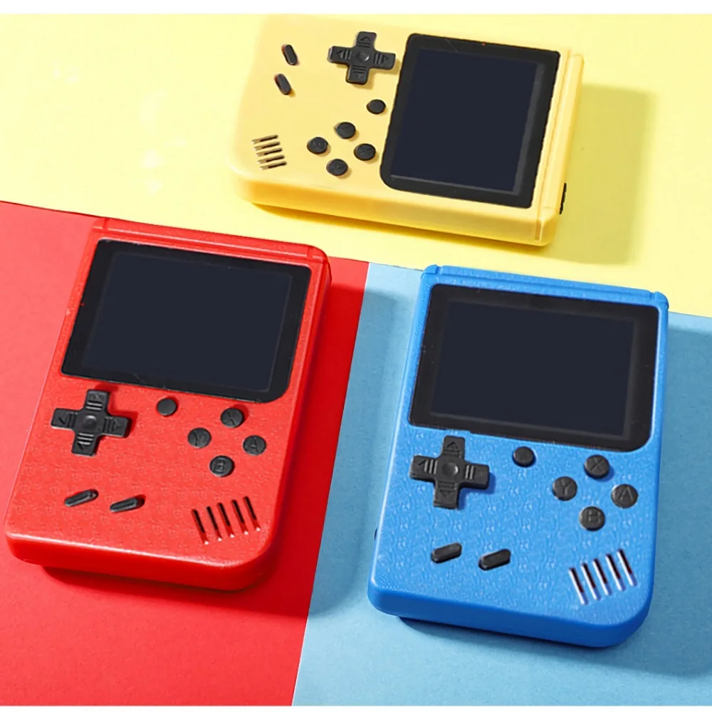 3.0 Inch Lcd-scherm Retro Video Games Console Gebouwd-In 400 In 1 Handheld Draagbare Pocket Mini Game Speler voor Kerst Cadeau