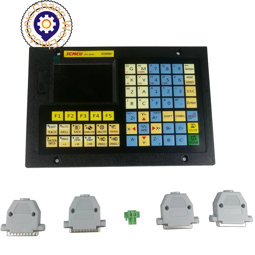 

CNC Milling Controller System Offline XC609M 1-6 Axis Breakout Board Engraving Machine Control Combined Hmi Touch Screen